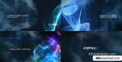 Abstract Colorfull Opener Video Displays template preview