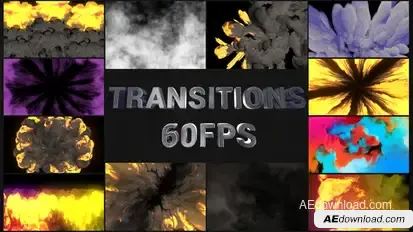 Action VFX Transitions | After Effects Video Displays template preview
