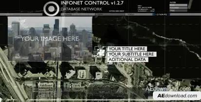Advanced Computer Interface Video Displays template preview