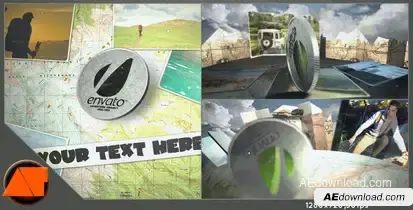 Adventure Project Video Displays template preview