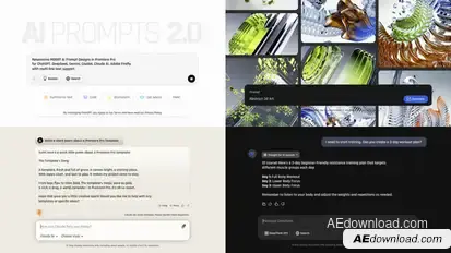 AI Prompts 2.0 for Premiere Pro Premiere Pro template preview