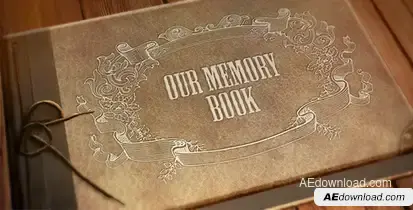 Album of memories Video Displays template preview