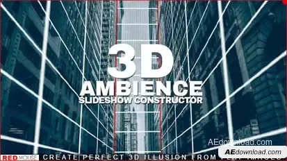 Ambiance 3D Photo animator Video Displays template preview