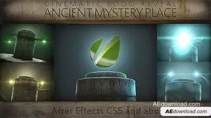 Ancient Mystery Place - Cinematic Logo Reveal Video Displays template preview