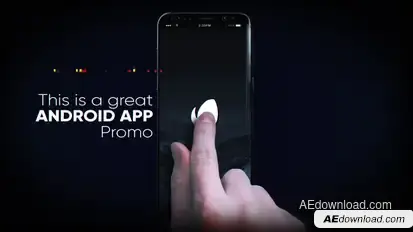 Android App Promo Video Displays template preview