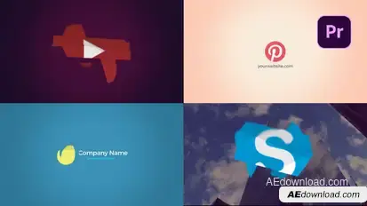 Logo Animation - Logo Reveal Premiere Pro template preview