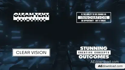Animated Text for Premiere Pro Premiere Pro template preview