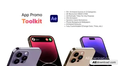 App Promo Toolkit || Phone 15 Pro Elements template preview