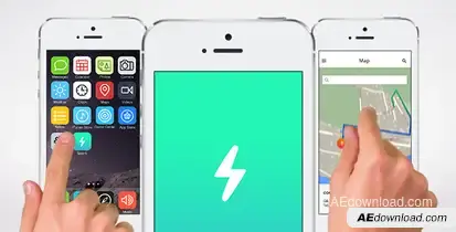 App Promo Video Kit Video Displays template preview