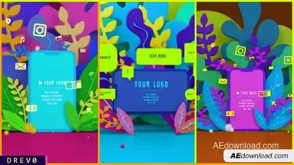 APP Promo/Youtube Intro/ Mobile Websites Promotion/ Iphone IOS Android/ Social Media/ Icons IGTV/ TV Video Displays template preview