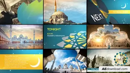 Arabia TV - Ramadan Ident Package Ramadan Free Templates template preview