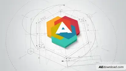 Architect Logo Reveal Video Displays template preview