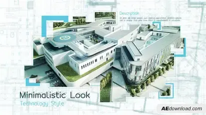 Architecture Slideshow & Trailer Titles Video Displays template preview