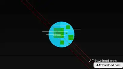 Astronaut Video Displays template preview