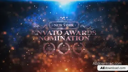 Awards | Cinematic And Luxary Titles Video Displays template preview