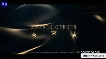 Awards Opener Premiere Pro template preview