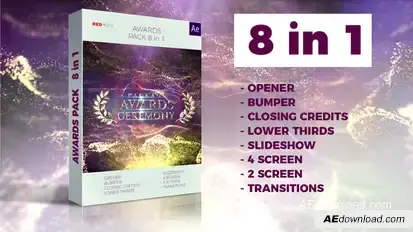 Awards Pack Premiere Pro template preview