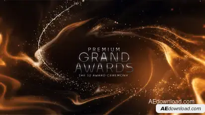 Awards Titles Video Displays template preview