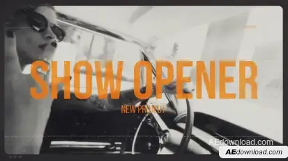 Backstage Opener Video Displays template preview