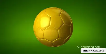 Ball and Flags Video Displays template preview