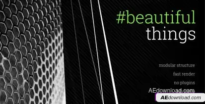Beautiful Things Promo – Videohive Video Displays template preview