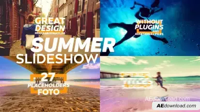 Beauty Minimalistic Video Displays template preview
