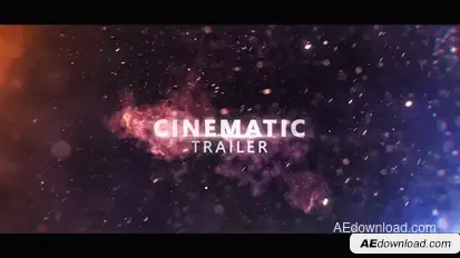 Blaster - Cinematic Trailer Video Displays template preview