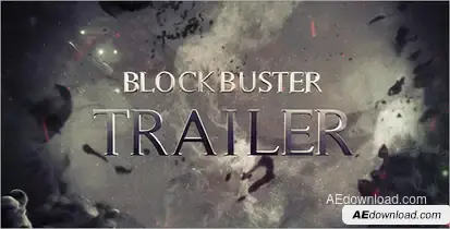 Blockbuster Trailer 8 Video Displays template preview