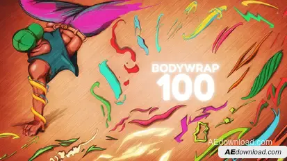 Bodywrap 100 Video Displays template preview