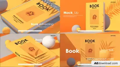 Book Advertising Mockup Ver 0.1 Premiere Pro template preview