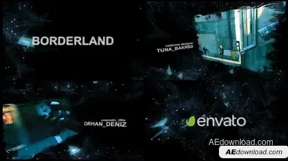 Borderland Video Displays template preview