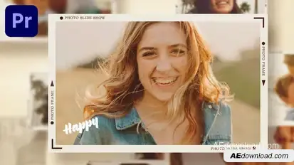 Bright Memories Slideshow Premiere Pro template preview