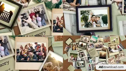 Bright Memories Slideshow | MOGRT Premiere Pro template preview