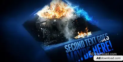 Broadcast Channel Intro Video Displays template preview