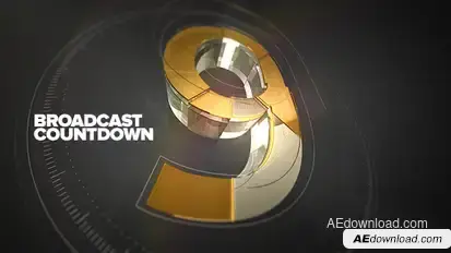 Broadcast Countdown Video Displays template preview