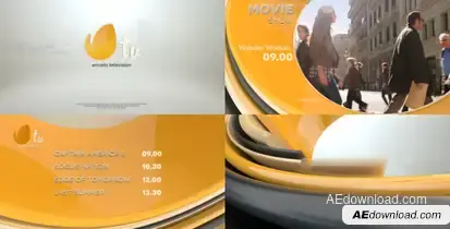 Broadcast Pack 2 Video Displays template preview