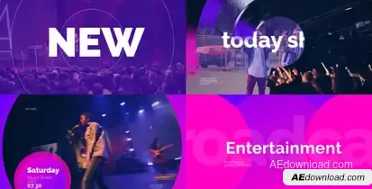 Broadcast Pack Video Displays template preview