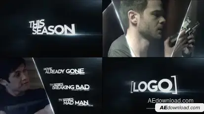 Broadcast Promo 2 Video Displays template preview