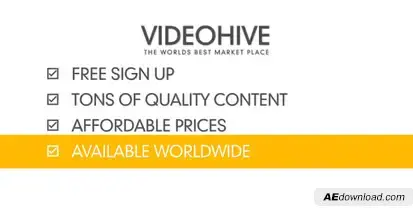 Business Product Service Promotion Video Displays template preview