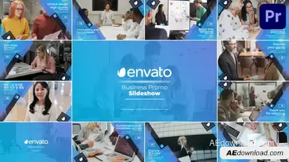 Business Promo Slideshow for Premiere Pro Premiere Pro template preview