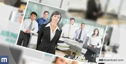 Business Show - Clean Presentation Video Displays template preview