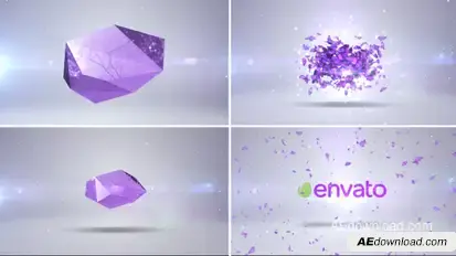 Butterfly Logo Revealer Video Displays template preview