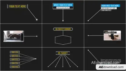 Call Out Pack Video Displays template preview
