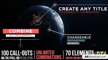 Call-Outs Tool Kit Video Displays template preview