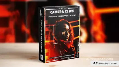 Camera Click Transition for Adobe Premiere Premiere Pro template preview