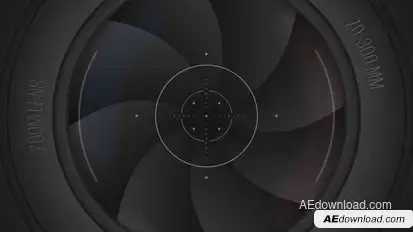 Camera Transitions Video Displays template preview
