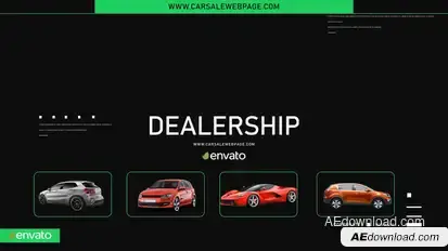 Car Dealership Promotion Premiere Pro template preview