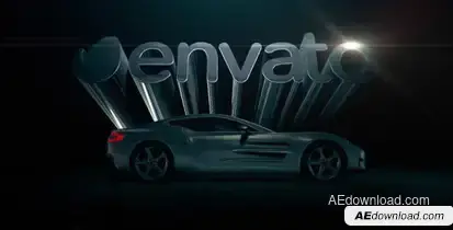Car Reveal Video Displays template preview