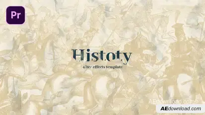 Century History - History Timeline Premiere Pro template preview