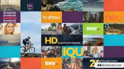Channel Rebrand  Video Displays template preview